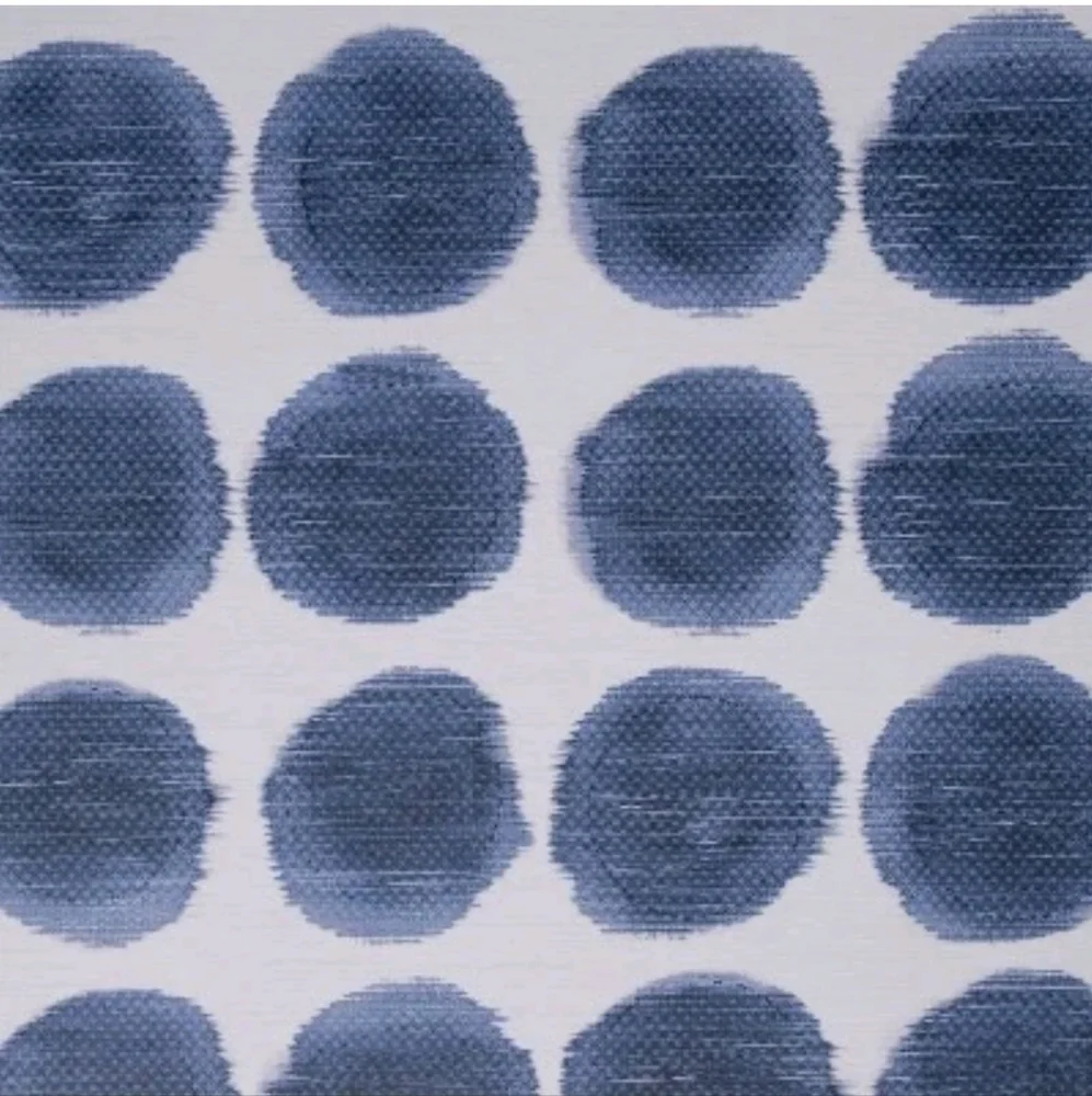 Opalhouse Textile Dot Peel & Stick Wallpaper Blue